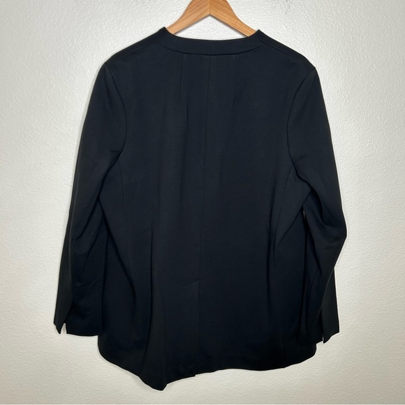 NWT Spanx The Perfect Collarless Blazer Classic Black large - Picture 7 of 14
